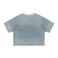 "Face Of Marz" Denim Box Tee